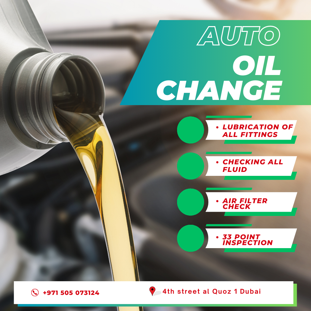 Our Auto Oil Change Services